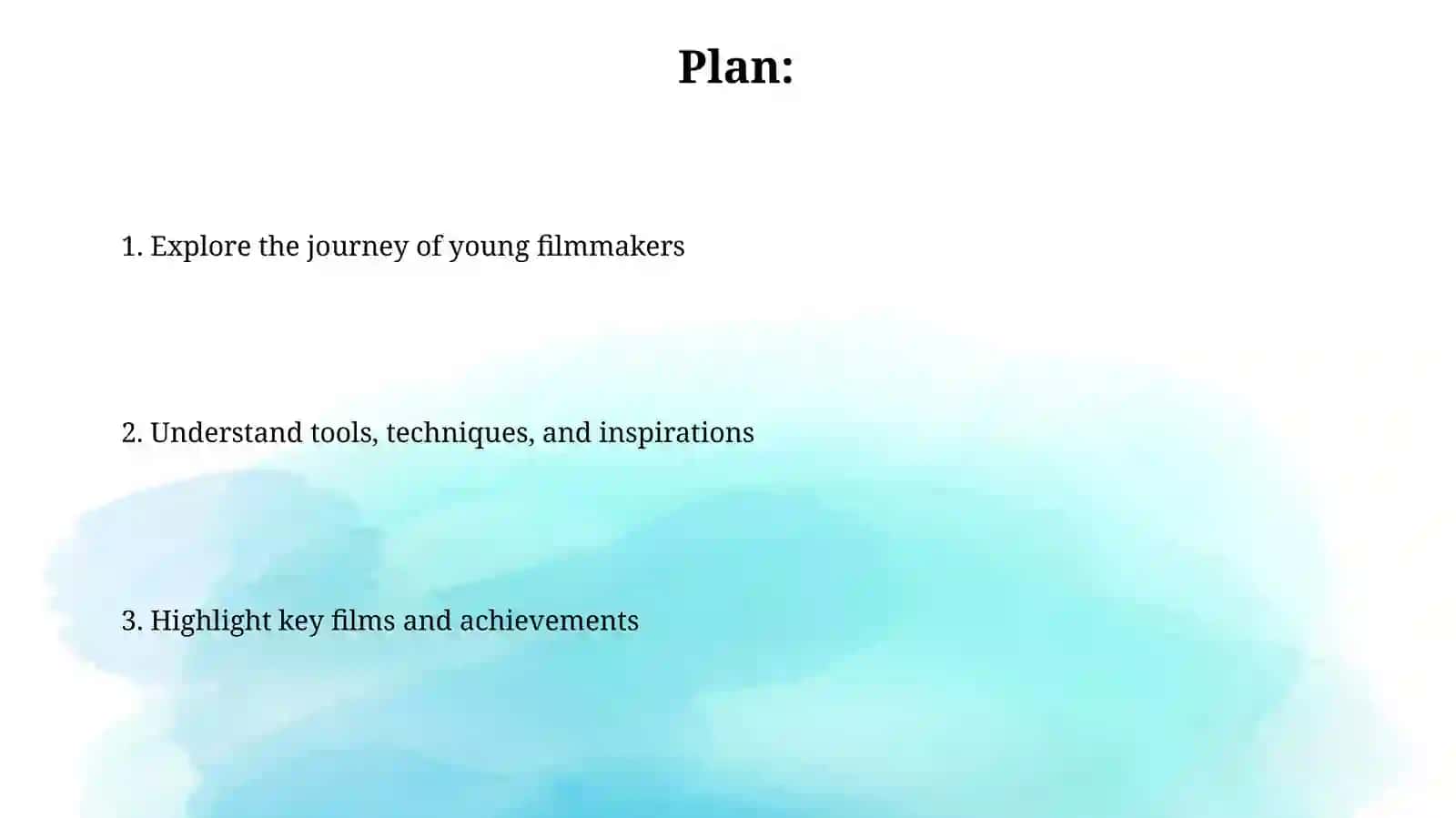 Young film makers 2