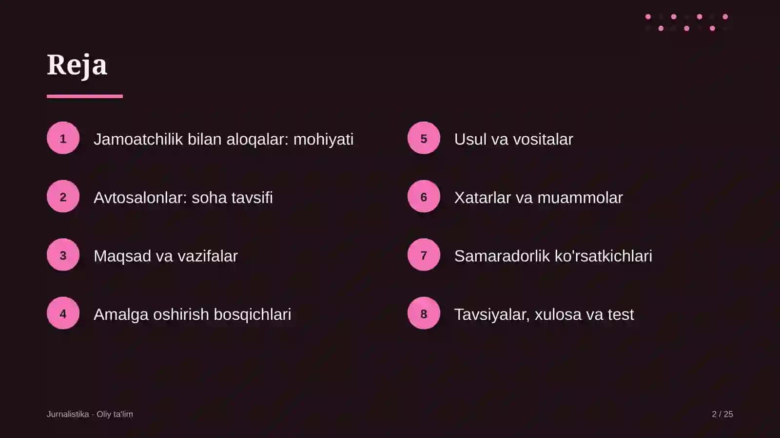Jamoatchilik bilan aloqalar: mohiyati 2