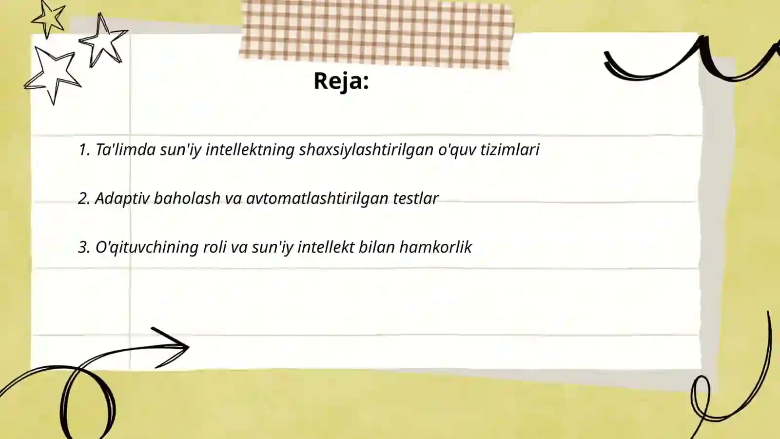 Ta'limda sun'iy intellekt va muammolar istiqbollar 2