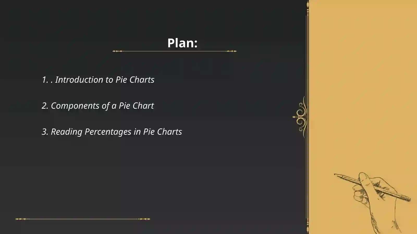 Describing pie charts 2