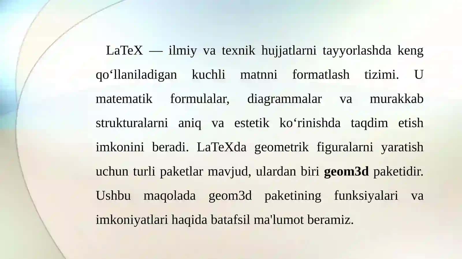 geom3dpaketi 2
