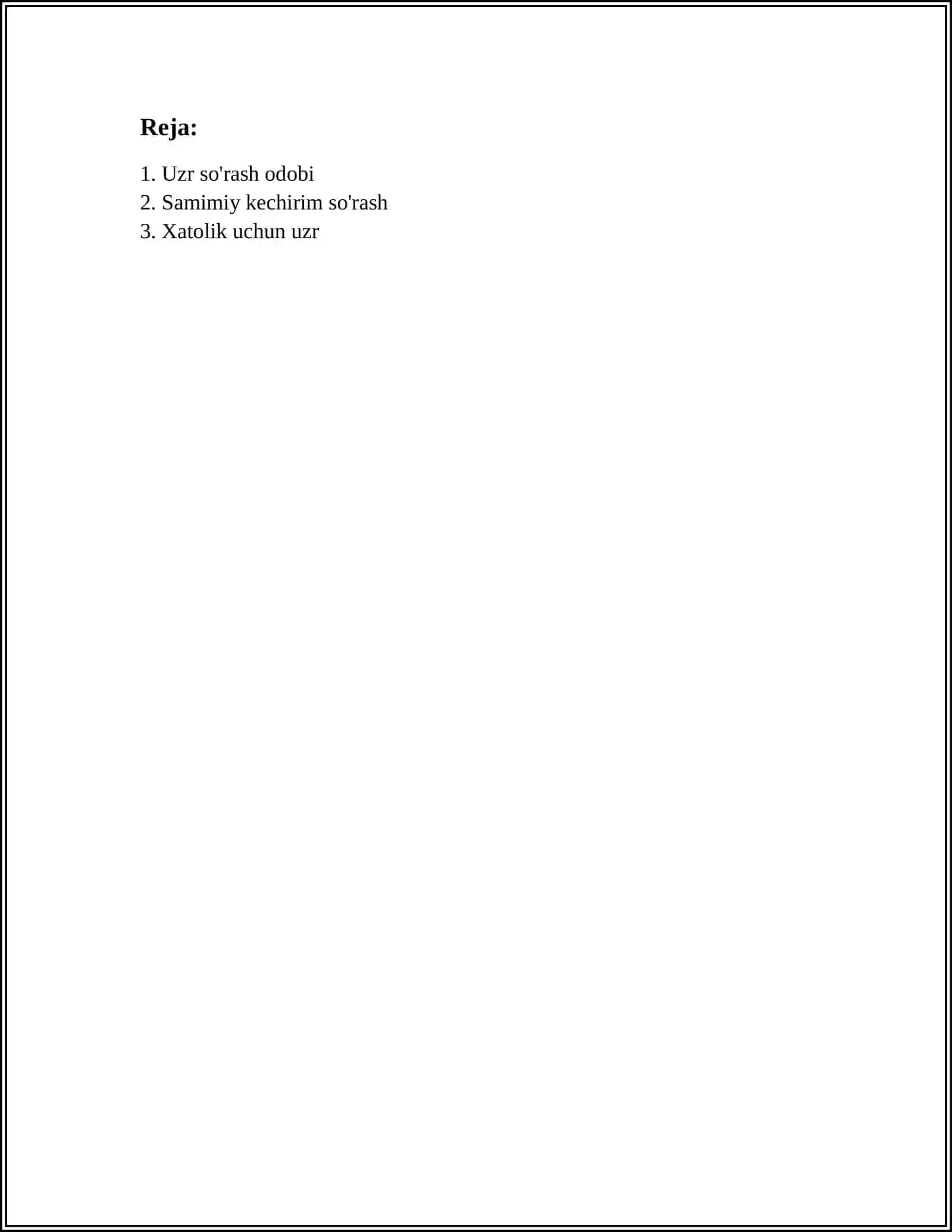 APOLOGY LETTER 2