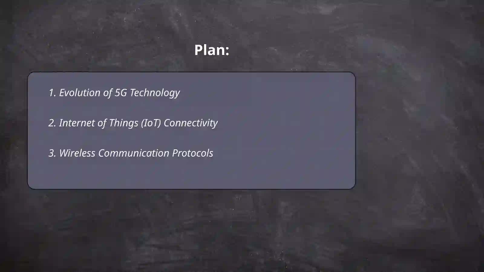Communication Technology Evolution 2
