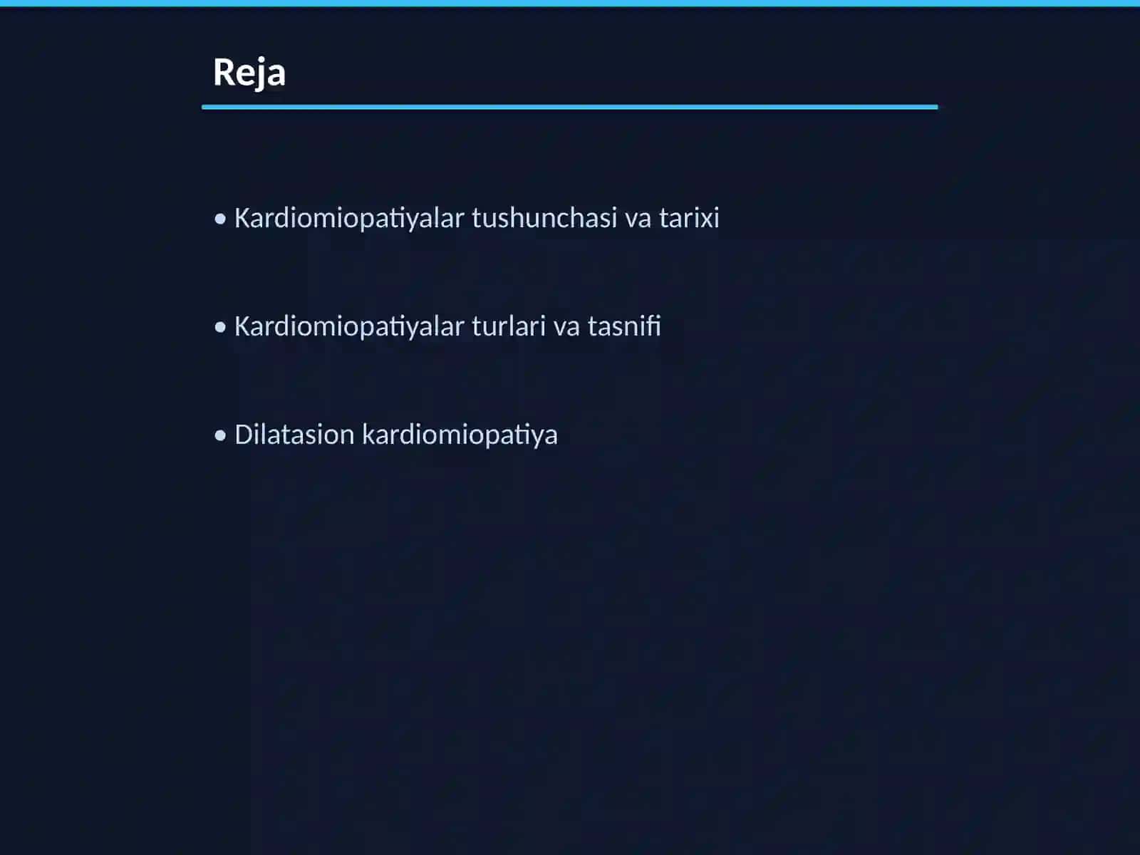 Kardiomiopatiyalar 2