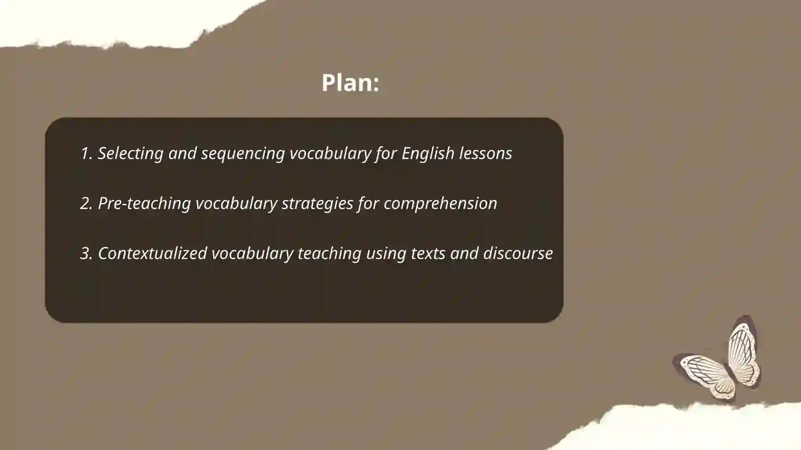 Introducing and teaching vocabulary 2