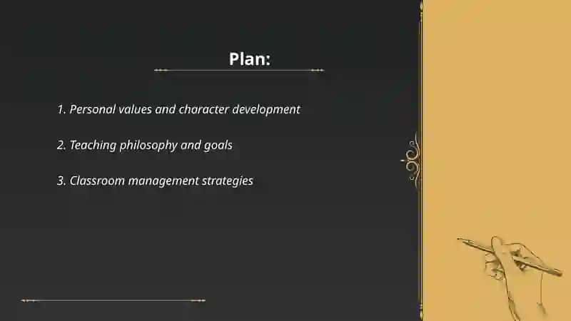 Personal values and character development 2