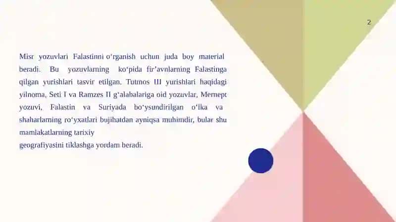 Qadimgi Falastin 2