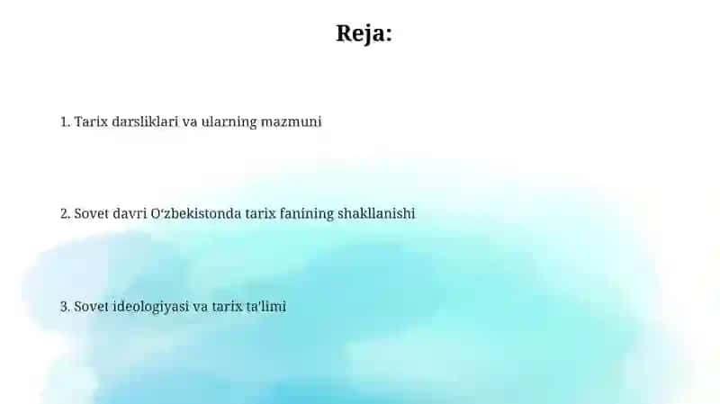 Xrushchev davri va uning islohotlari 2