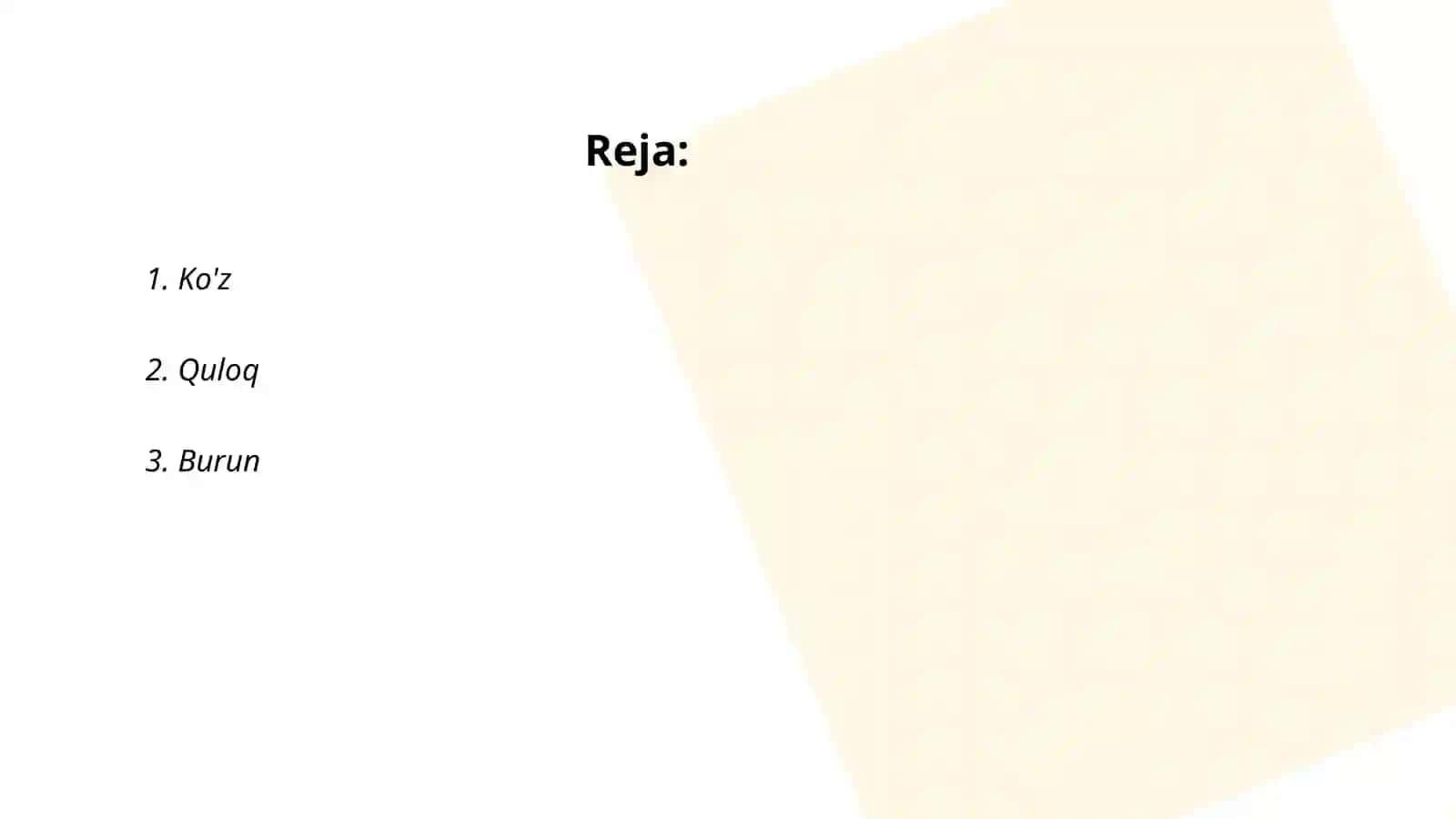 Sezgi aʼzolari 2
