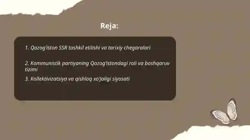 Qozogʻiston SSR tarixi 2