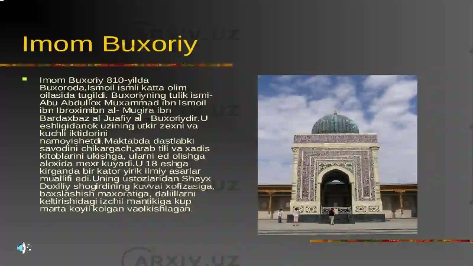 Imom-Buxoriy 2