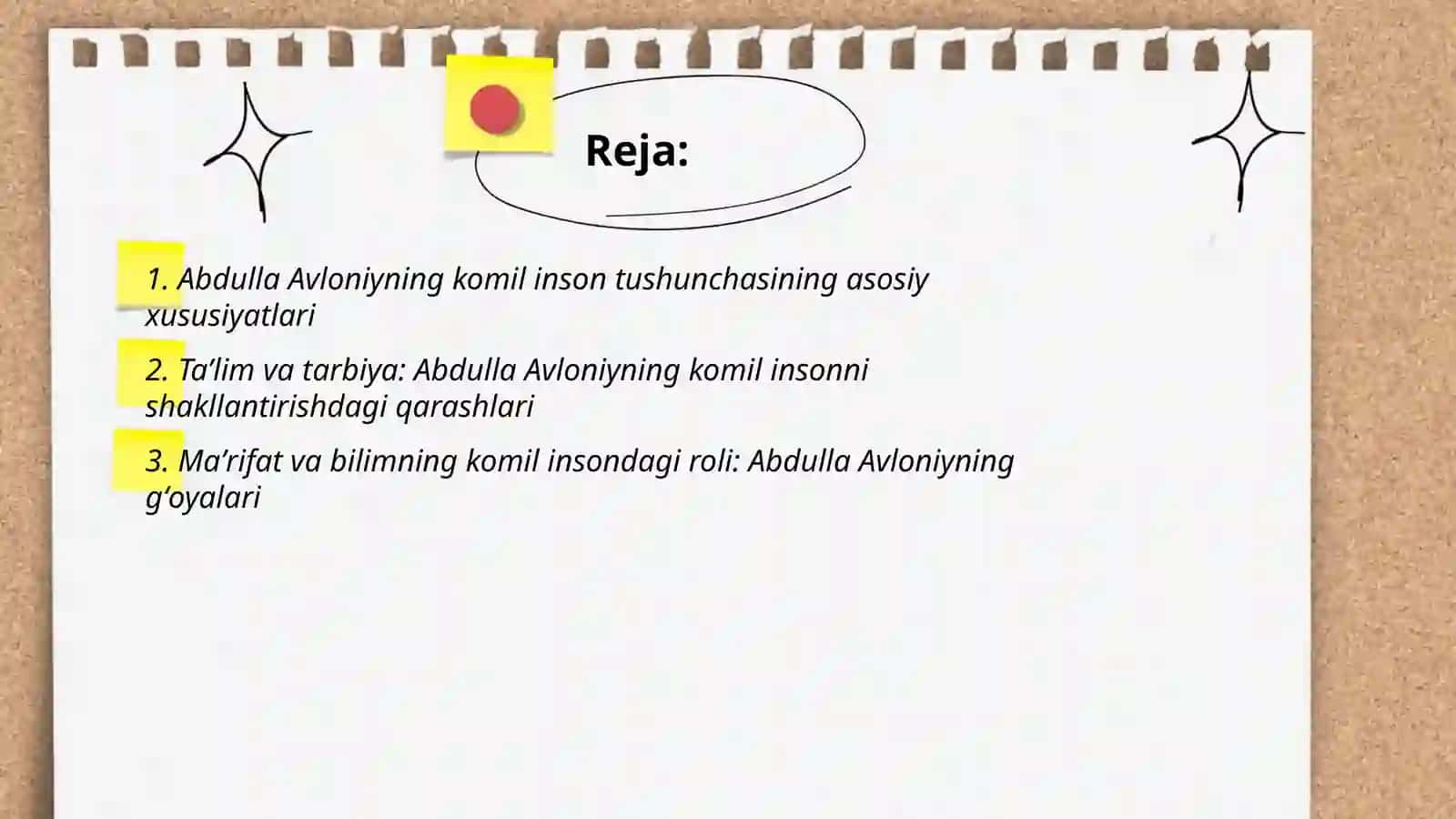 Abdulla Avloniyning komil inson haqidagi qarashlari mavzusida esse tayyorlash 2