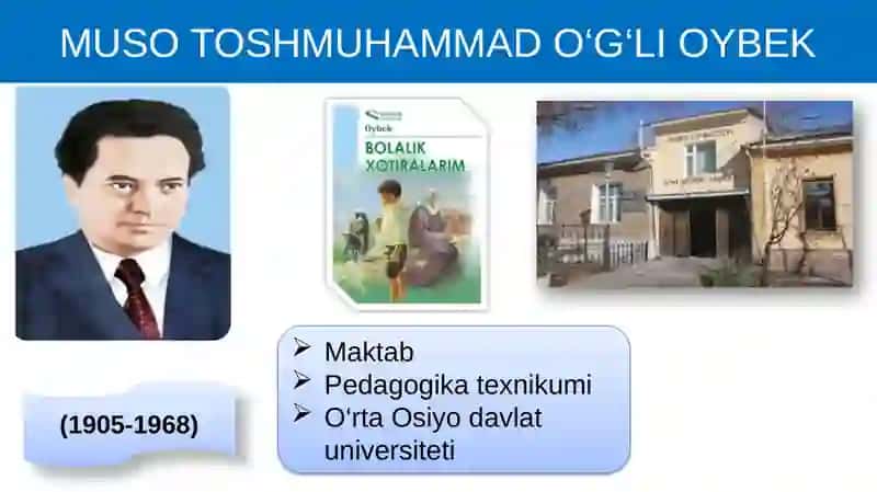 Oybekshe’rlari 2