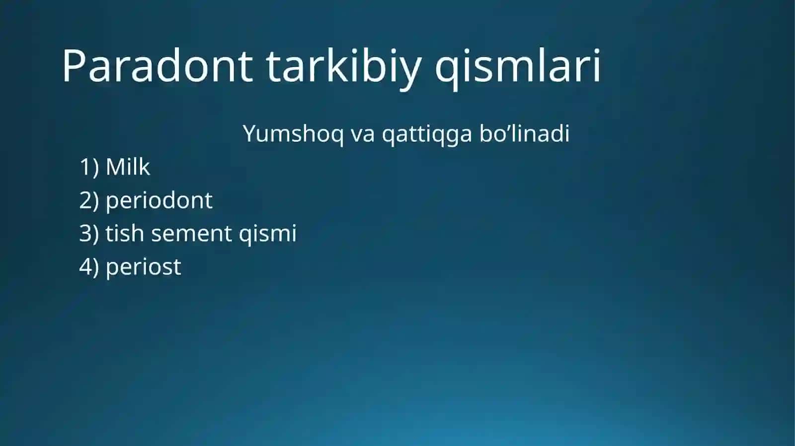 Paradont va Periadont 2