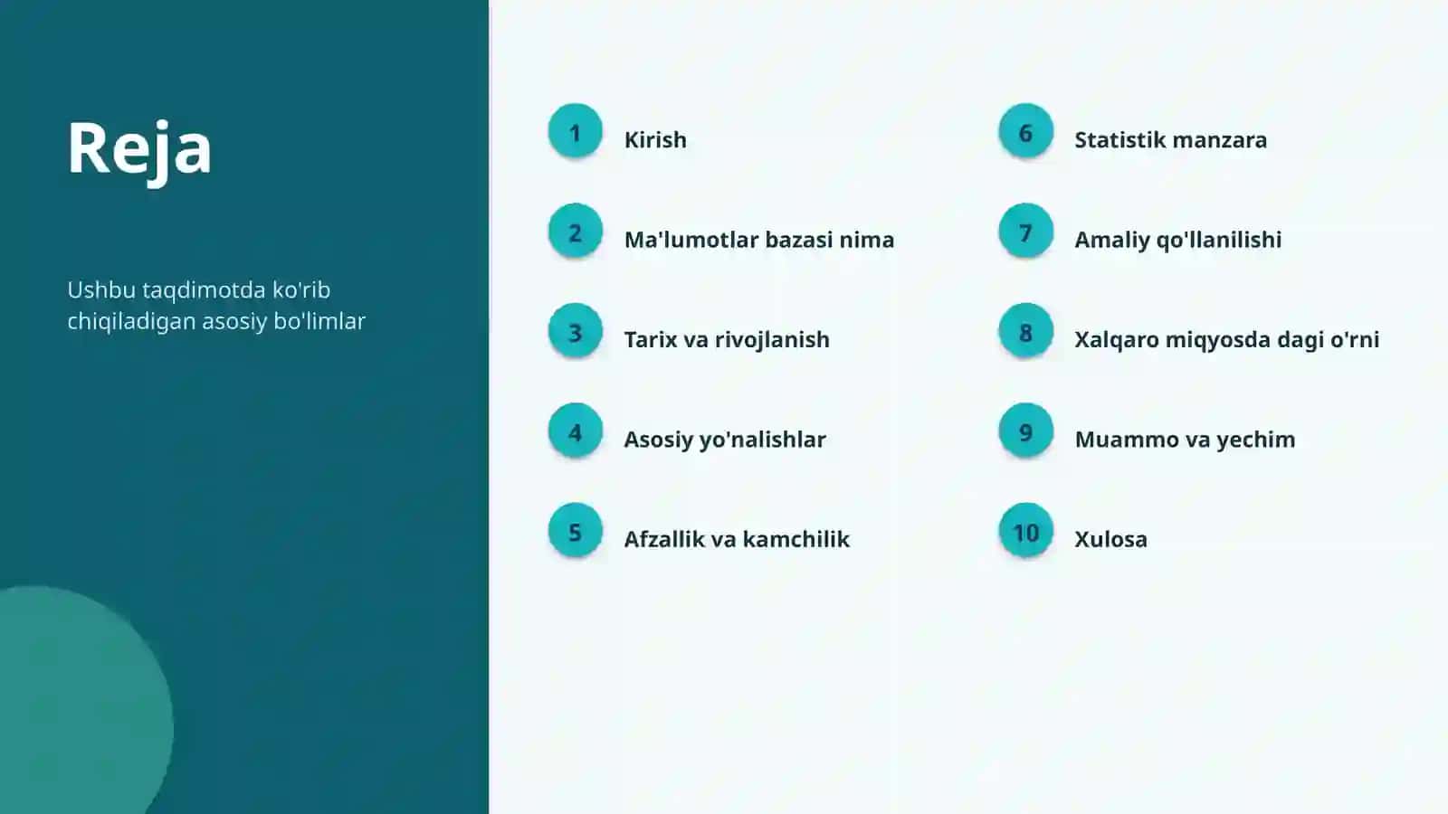 Ma'lumotlar Bazasi 2