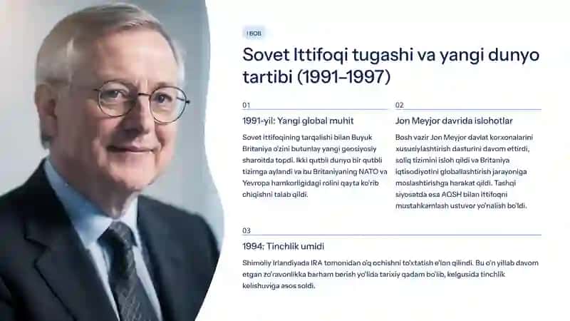 Buyuk Britaniya: O'zgarishlar va Davrlar 2