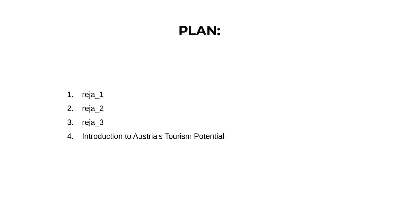 Austria's tourism potential 2