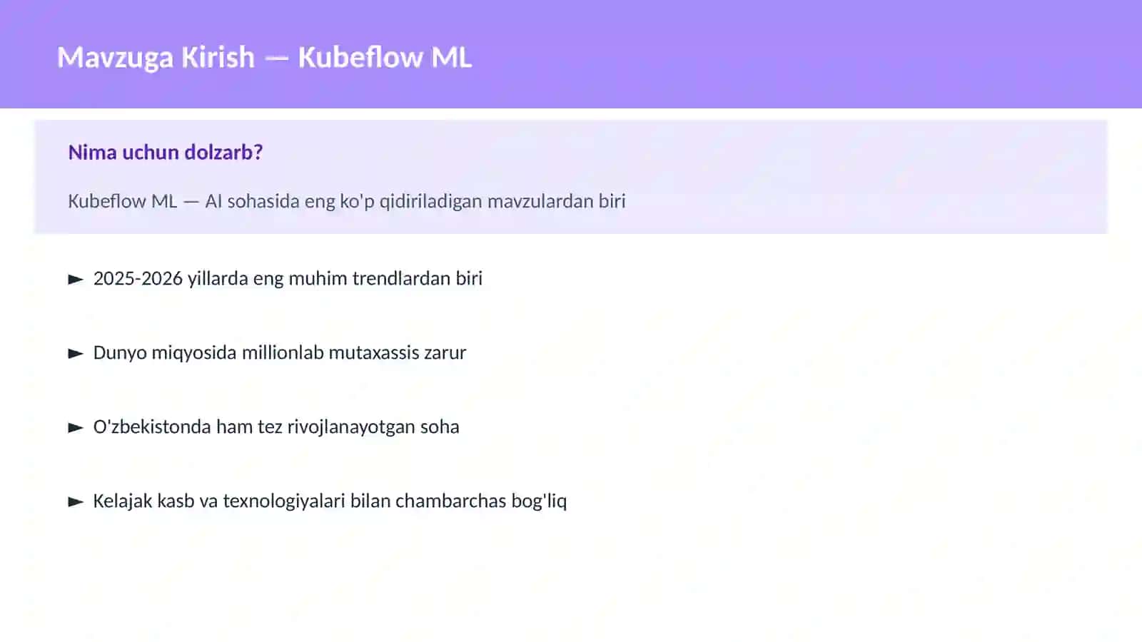 Kubeflow ML 2