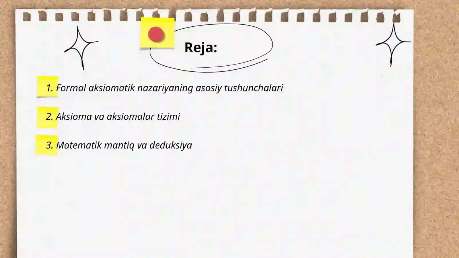 Formal aksiomatik nazariya 2