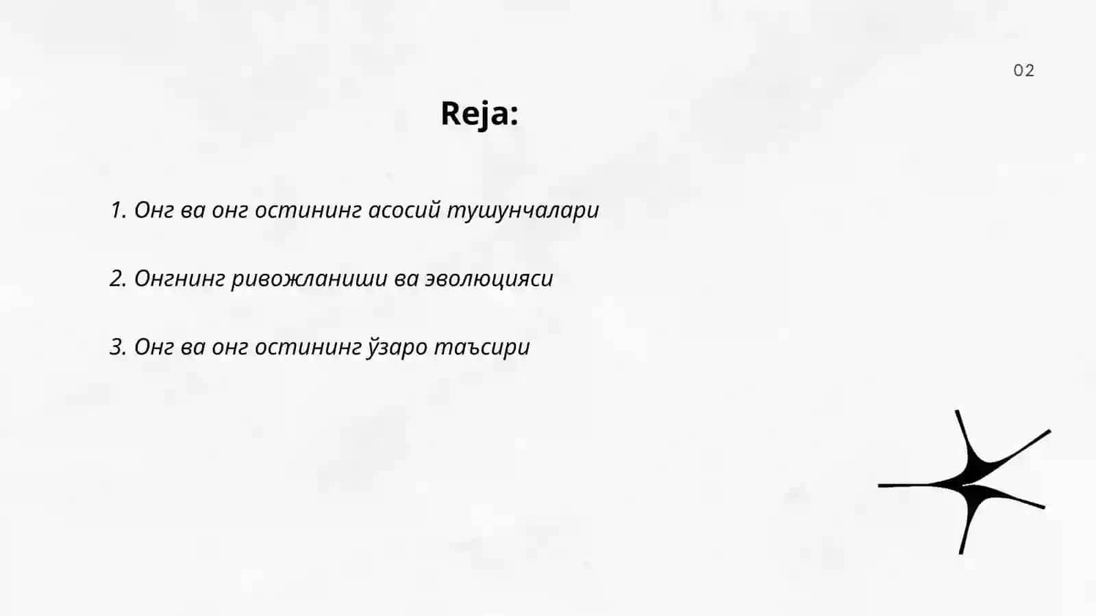 Онг ва онг ости 2