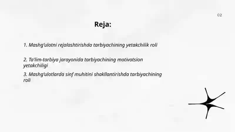 Mashgʻulotda tarbiyachining yetakchilik roli 2