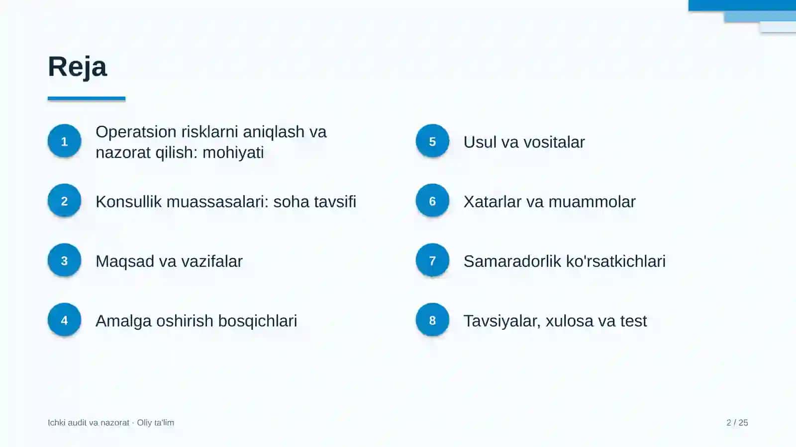 Konsullik muassasalarida operatsion risklarni aniqlash va nazorat qilish 2