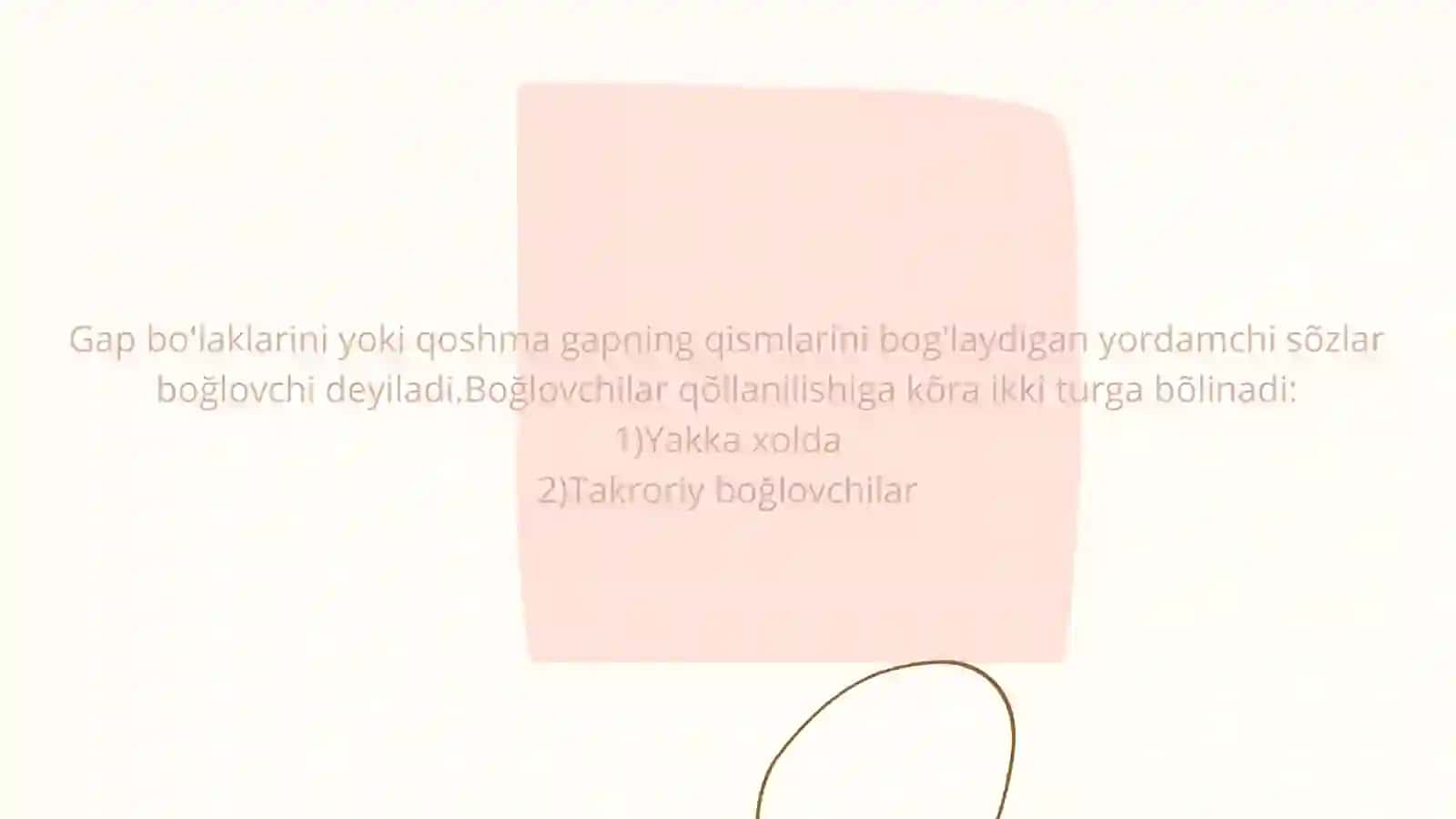 Bogʻlovchilar 2
