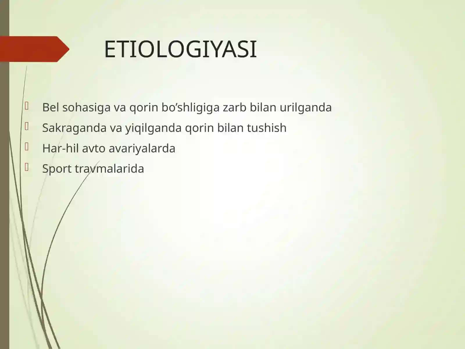 Qorin parda orti azolari jaroxatlari 2