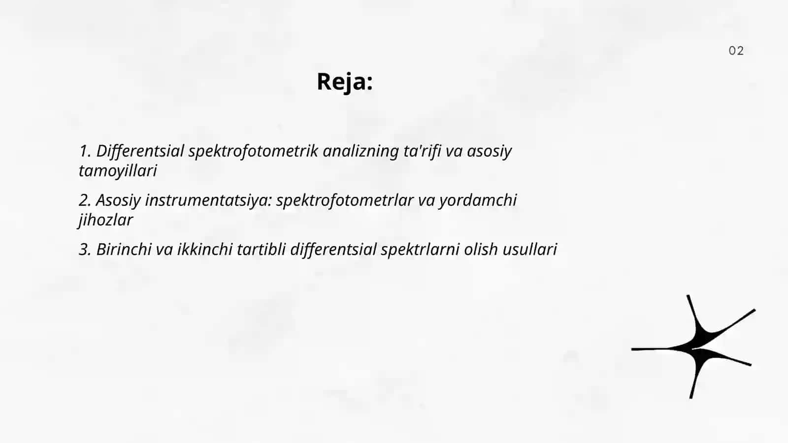 Differentsial spektrofotometrik analiz 2