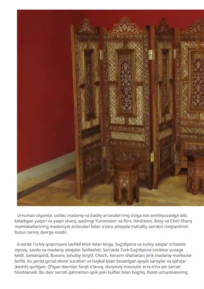 O’zbekiston san’ati tarixi 2