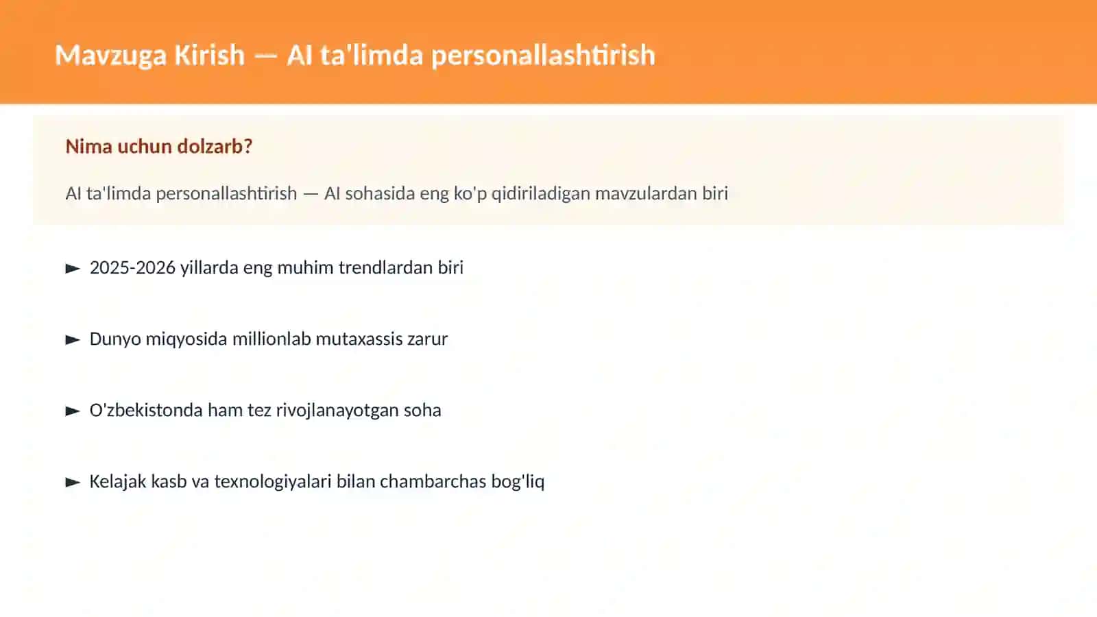AI ta'limda personallashtirish 2