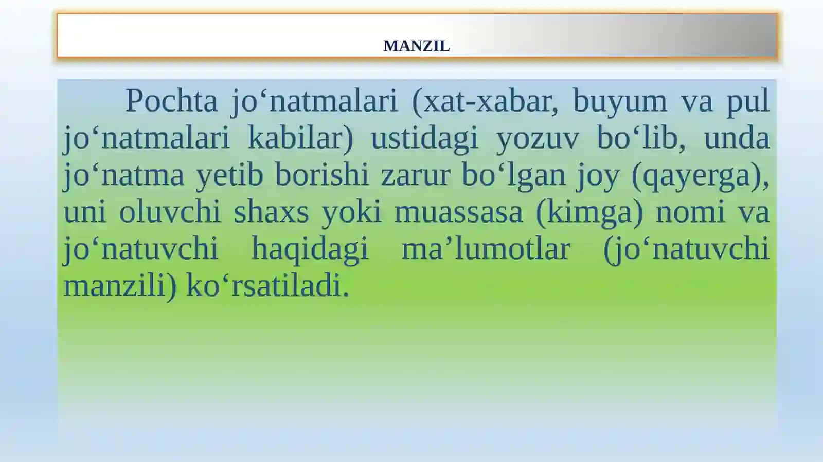 XIZMAT YOZISHMALARI 2