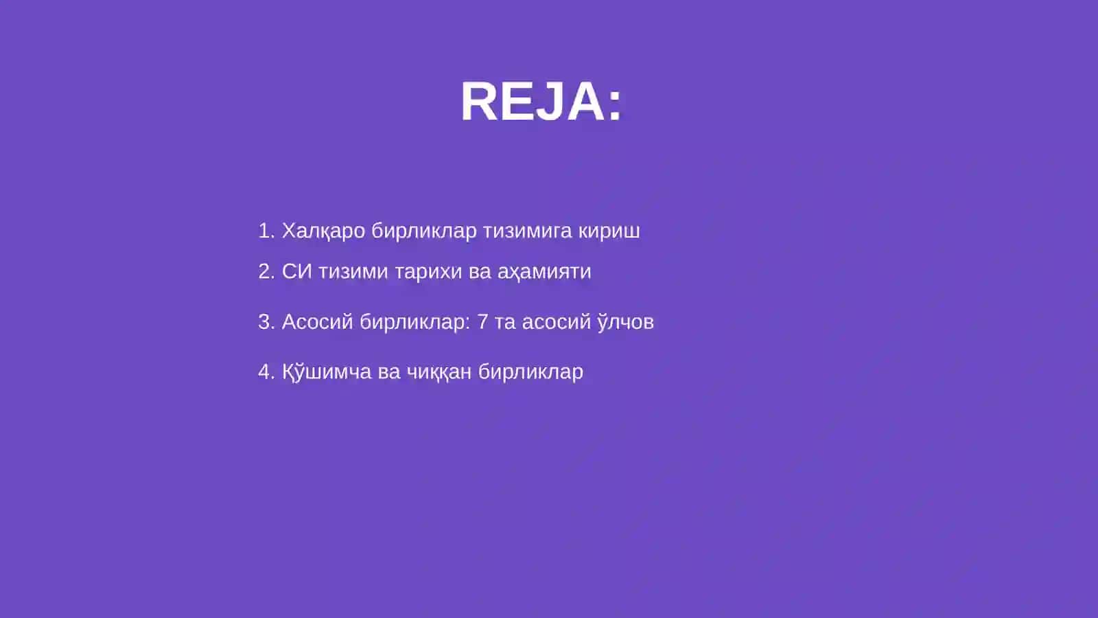 Халқаро бирликлар тизими 2