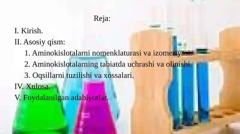 AMINOKISLOTALAR 2