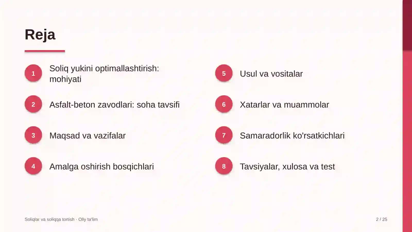 Asfalt-beton zavodlarida soliq yukini optimallashtirish 2