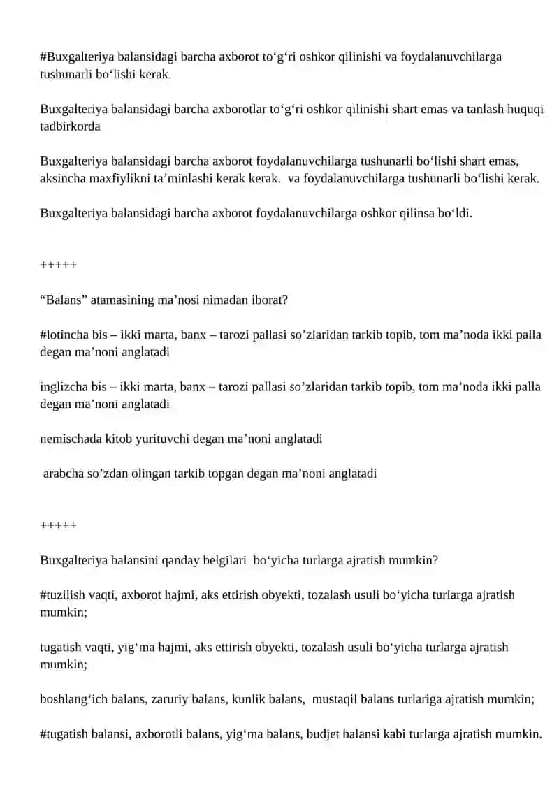 Moliyaviy holat tahlili 2