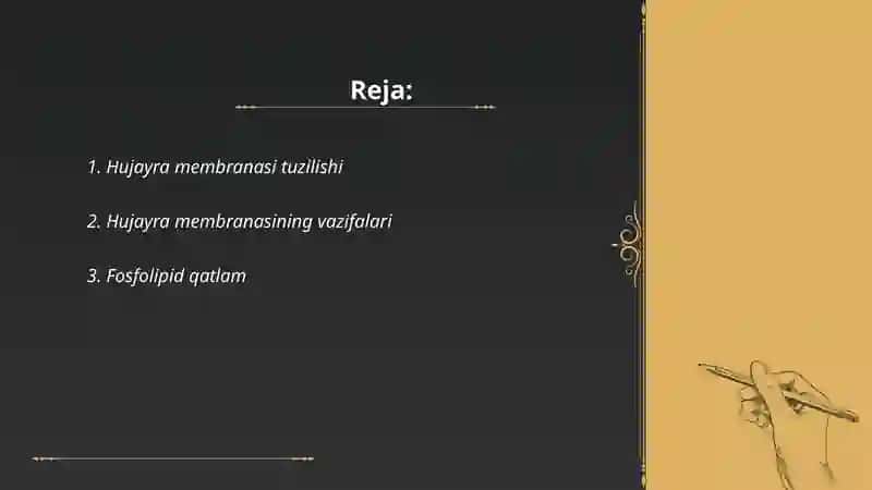 Hujayra membranasi 2