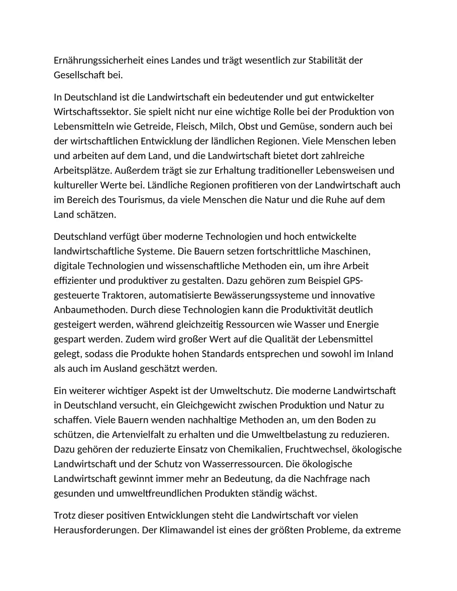 LANDWIRTSCHAFT IN DEUTSCHLAND 2