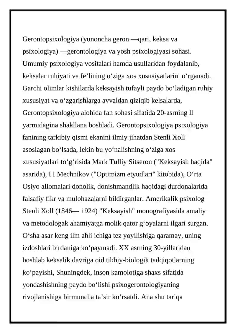 Gerontopsixologiya 2