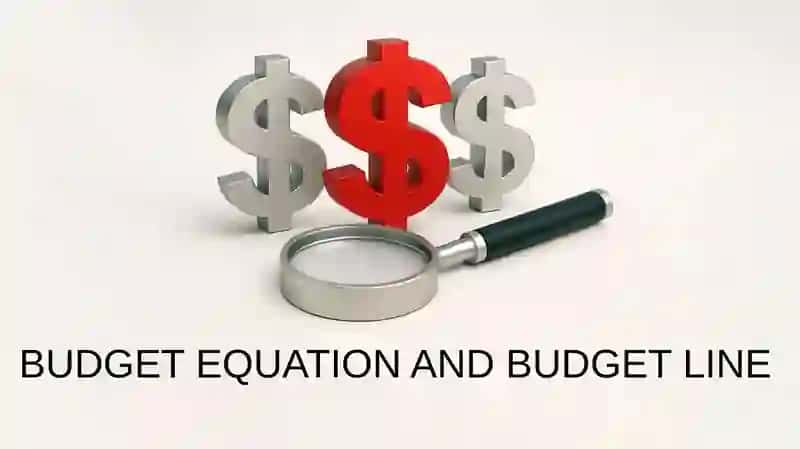 BUDGET EQUATION AND BUDGET LINE 2