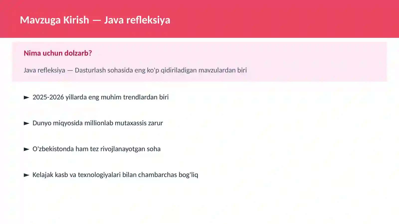 Java refleksiya 2