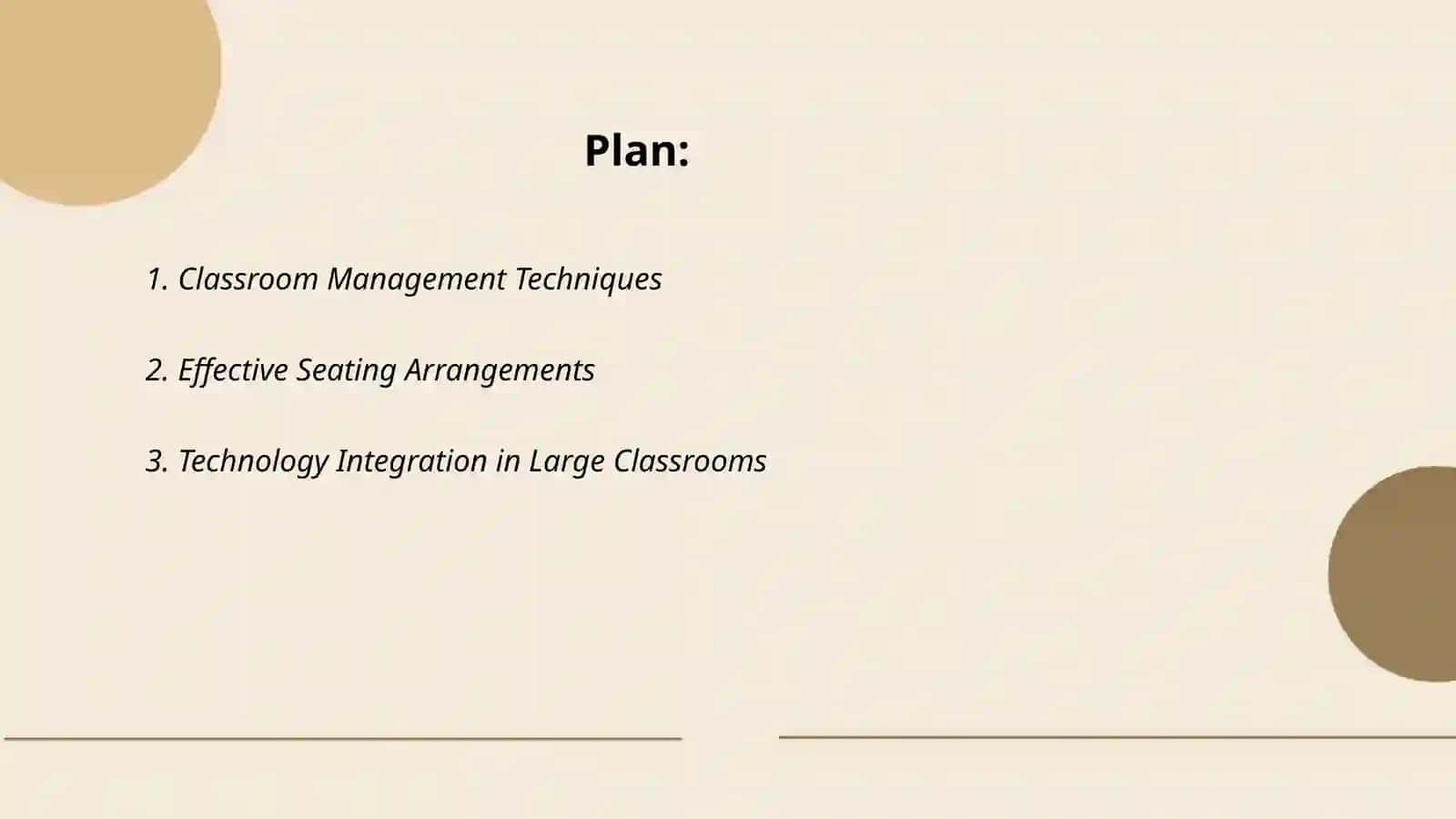 Managing large classroom 2