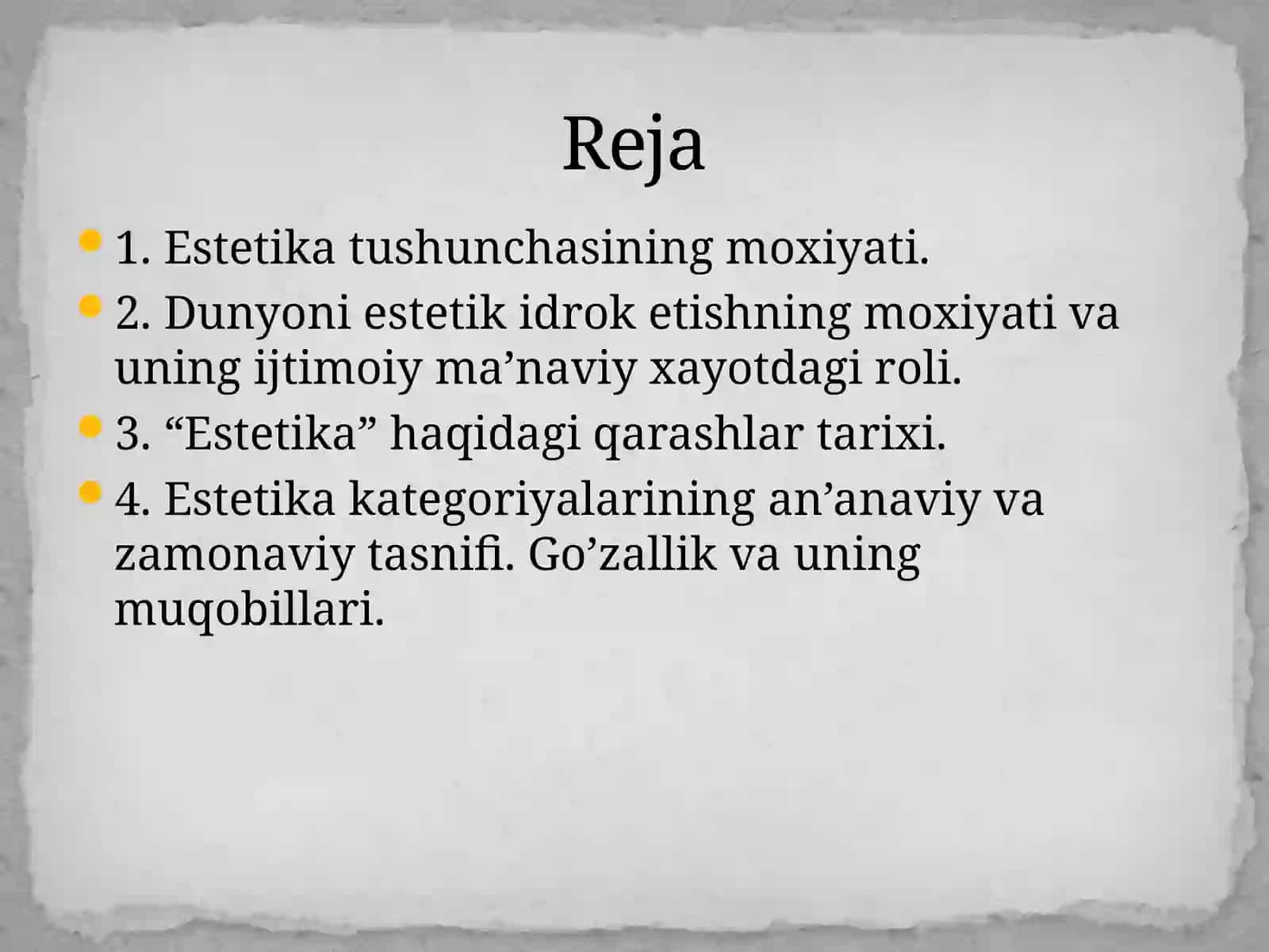 Estetika 2