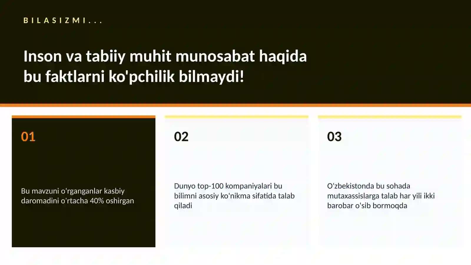 Inson va tabiiy muhit munosabat 2