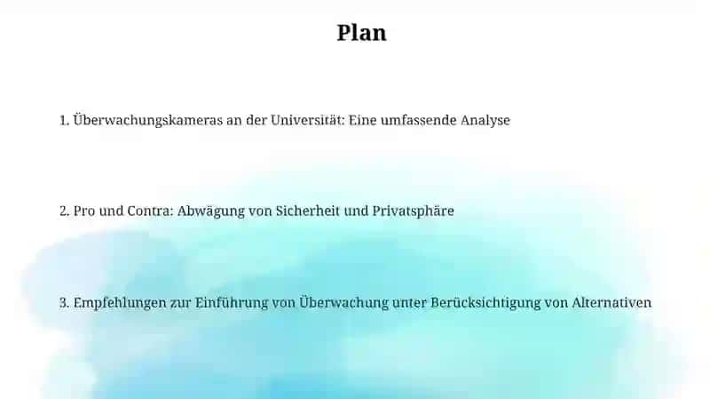 Überwachungskameras an der Universität: Eine umfassende Analyse 2