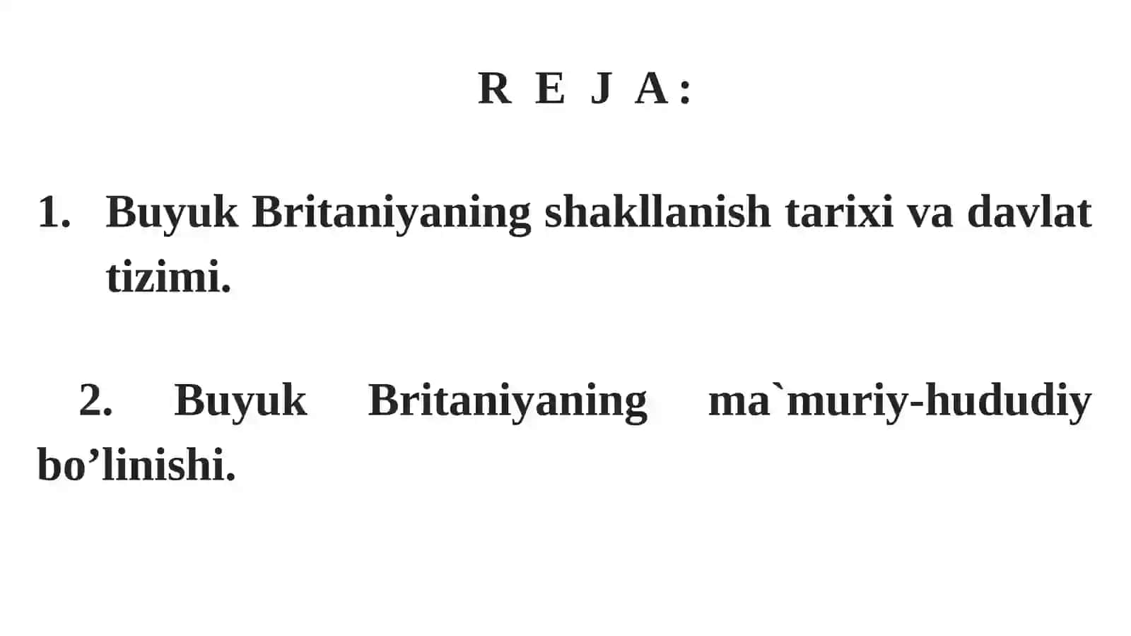 Buyuk Britaniya Tarixi 2