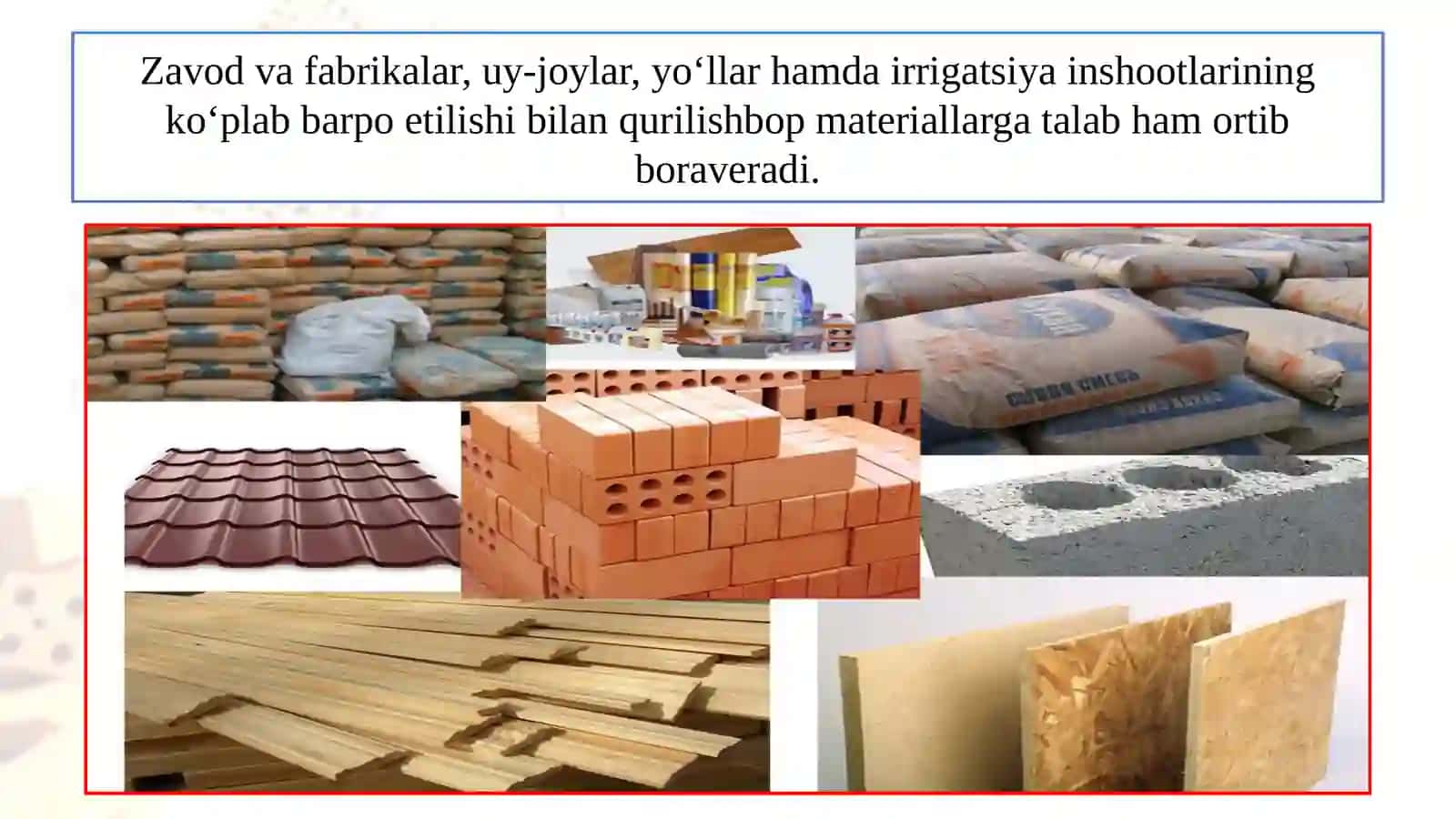 QURILISH MATERIALLARI SANOATI 2
