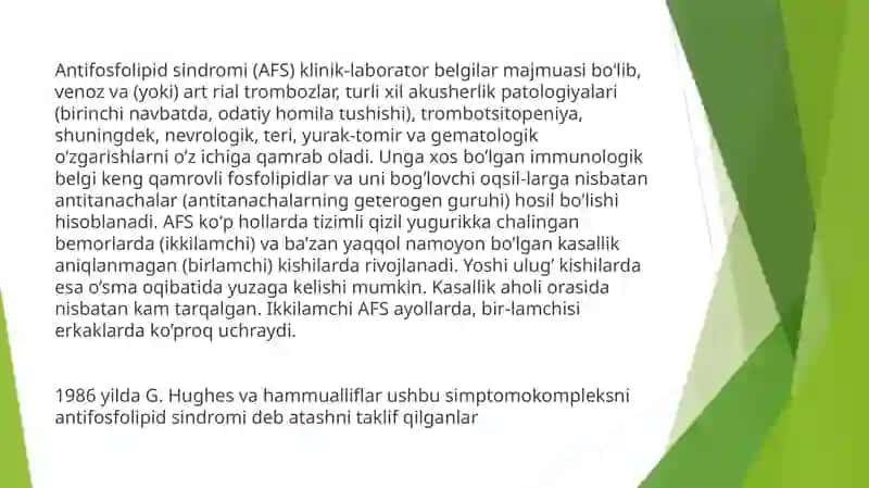 Antifosfolipid sindromi 2
