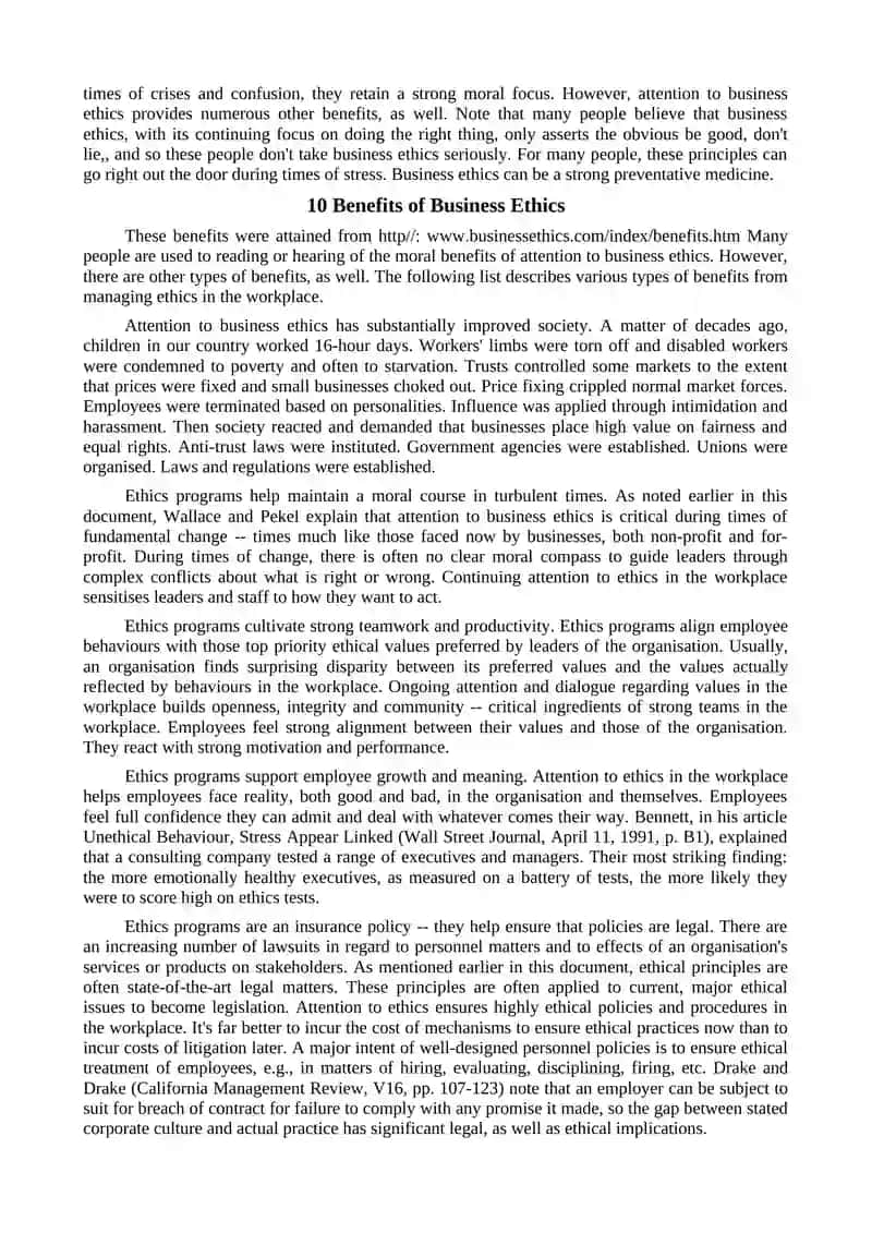 Business Ethics 2