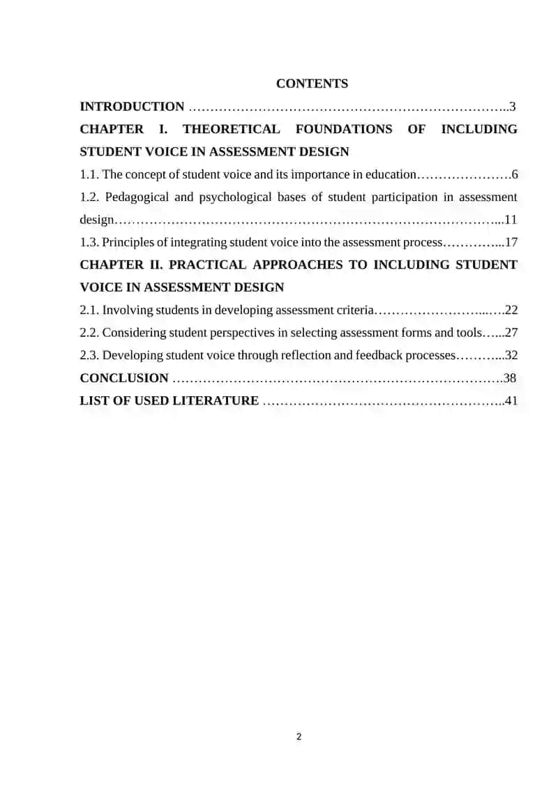 How student voice can be included in assessment design 2